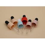 Colourful Essential Oil Dropper , 18mm Glass Droppers For Essential Oils for sale