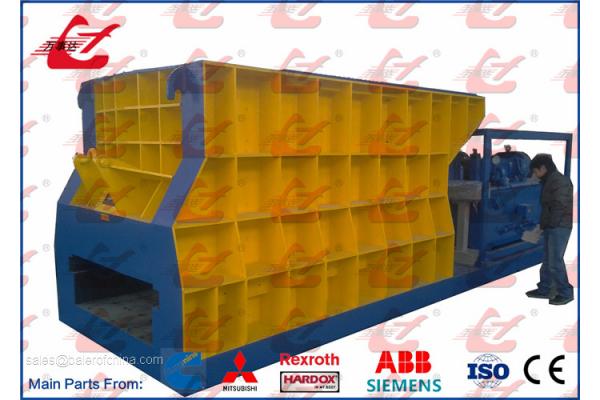 Scrap Metal Shear Horizontal Scrap Shearing Machine Automatic Cutting Feeding Automatic