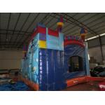 Digital Printing Commercial Inflatable Combo With Undersea Theme