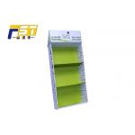 Corrugated Paperboard Counter Hook Display Stand Durable Environment Friendly