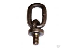 China Galvanized Carbon Mild Steel Eye Bolt With Oval Link BS4278-2 supplier