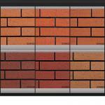 Pholus Flexible Brick Tiles Lightweight Size Customized Rectified Edge for sale