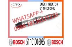 China on stock fuel injector 0445120030 51 10100 6035 for MAN TRUCK supplier