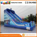 PVC Frozen Commercial Inflatable Slide Dry Inflatable Stairs Slide Toys For Kids for sale