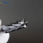 1/2 In Right Hand Square End Cutter With TiAlN Coating