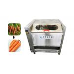 SUS304 700kg/H Brush Type Peach Cleaning Machine for sale