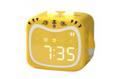 China 1.25W ABS Digital Tiger Alarm Clock For Students supplier