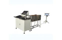 China Min 3/16 Inch Plastic Binding Wire Forming Machine Automatic Feeding supplier