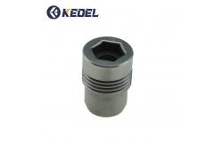 China Oil Drilling External Hexagon PZ4 Cemented Carbide Nozzle Spherical Button Drill Bit supplier