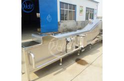 China 98 Celsius Vegetable Blanching Machine High Automation Control For Food Processing supplier
