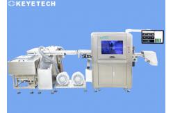 China 38mm Water Cap Visual Inspection Machine Checking Thread Inner Plug Defect Issue supplier