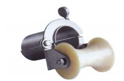 China Conduit Cable Laying Guide Rollers Bell Mouth Roller Split Lock Cable Rollers supplier