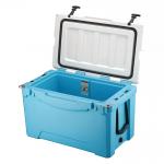 Roto Molded Travel Cooler Box Thermal LLDPE Plastic Ice Cooler Box for sale