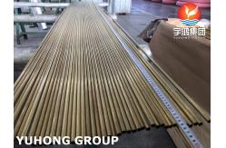 China DIN17660 CuZn20Al2 F39, UNS C68700 Seamless Aluminums Brass Tube For Heat Exchanger supplier