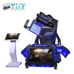 360 Rotating 9D VR Chair Flight Racing Motion Simulator with 32 live showing for sale