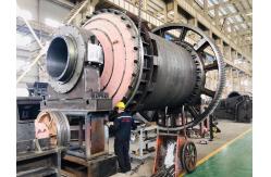 China Cylindrical PLC Control Ore Wet Stone Grinding  Mining Ball Mill supplier