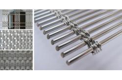 China Light Weight Architectural Wire Mesh Aluminum Woven Braided Cable Rope Weather Proof supplier