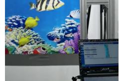 China LCD 3d Effect 1800mm Height Silent Mural Printing Machine supplier