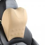 ODM Lumbar Support Pillow For Car , 50degrees Car Headrest Neck Support for sale