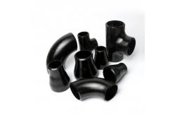 China Carbon Steel Black Pipe Fitting Tees ASTM A234 WPB Acid Proof supplier