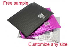 China Moisture Resistant Metallic Bubble Mailers Envelopes Gloss With 2 - Sealing Sides supplier