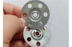 China 35mm Insulation Metal Fixing Washer Discs Galvanized Steel For Tile Backer Boards supplier