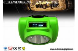 China 18650 Li - Ion Battery LED Mining Cap Lights supplier