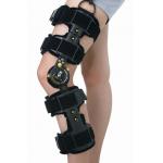 China Universal Size Left Or Right Medical Knee Brace Telescopic Post Op Black Color for sale