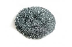 China 2*4cm Galvanized Large Stainless Steel Cleaning Scrubber 7.2g For Pot supplier