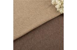 China Breathable Solid Knit Fabric 100% Combed Cotton Yarn Fabric 185cm Width supplier