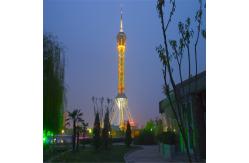China Tubular Angular 15 Metres Radio And Television Tower Self Supporting supplier
