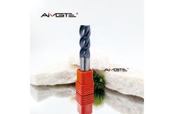 China 4 Flute Variable Helix Carbide End Mill Mold Steel Machining with TiAlN Coating supplier