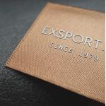 Screen Printing Satin Silicone Garment Labels 5*3cm For Sportswear for sale