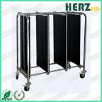 SMT Magazine ESD Storage Racks Handle Adjustable PCB Storage Trolley for sale
