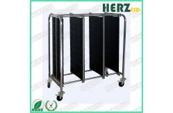 China SMT Magazine ESD Storage Racks Handle Adjustable PCB Storage Trolley supplier