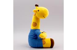 China Cute Stuffed Giraffe Toy For Children gift OEM Customized Processing supplier
