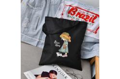 China Girls One Shoulder Canvas Bag Simple And Casual With Large Capacity supplier