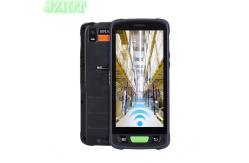 China 4G Touch Screen Pda Android Barcode Scanner NFC BT4.0 CE Sealed Environment supplier