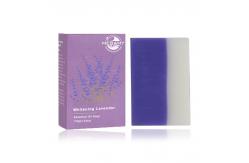 China Purple Organic Face Soap Whitening Lavender Coconut Oil Body Care supplier