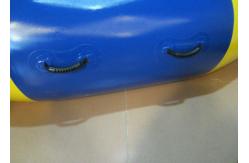 China Customized Jumping Floating Water Trampoline , Giant Water Trampoline Dia4m supplier