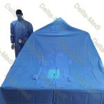 Reinforced SMF Lower Extremity Disposable Surgical Drapes 20g 60g With Fenestration for sale