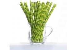 China Eco Friendly Birthday Wedding Party Baby Paper Drinking Straws supplier
