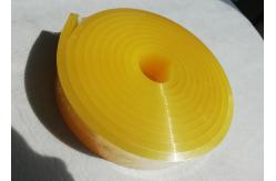 China Yellow PU 75A 80A 90A Screen Printing Squeegee High Tolerance supplier
