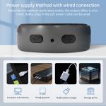 Portable Bluetooth Conference Speakerphones With Mic LED Lighting