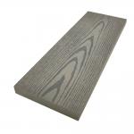 Modern Embossed WPC Decking Grey Interlocking Decking Boards Woodgrain for sale