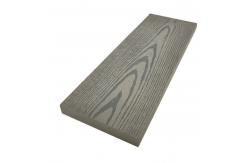 China Modern Embossed WPC Decking Grey Interlocking Decking Boards Woodgrain supplier