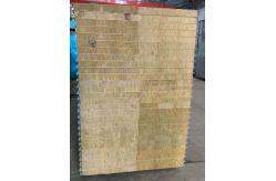 China Dust-Free Workshop Clean Fire Insulation Rock Wool Sandwich Board supplier