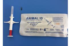 China RFID Search Dog Microchip With Syringe , Pet ID Microchip ICAR Approved supplier