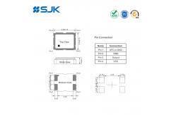 China 3225 SMD TCXO With 38.4MHz 3.3V Clipped Sinewave Output supplier