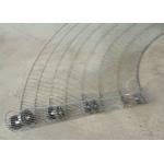 CE SGS Pass SS304 Flat Flex Mesh Belt For Steamed Bread Oven , Long Life for sale